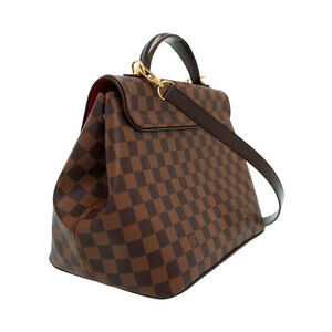 Louis Vuitton Ebene Bag Bergamo Brown Damier